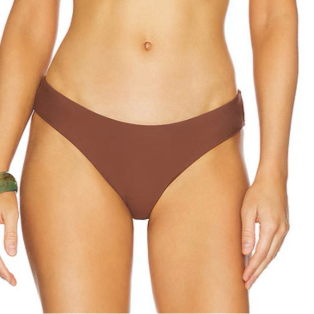 NWT. Bondi Born Nadia Bikini Bottom. Sz AU 14, US 10. Color Chocolate.